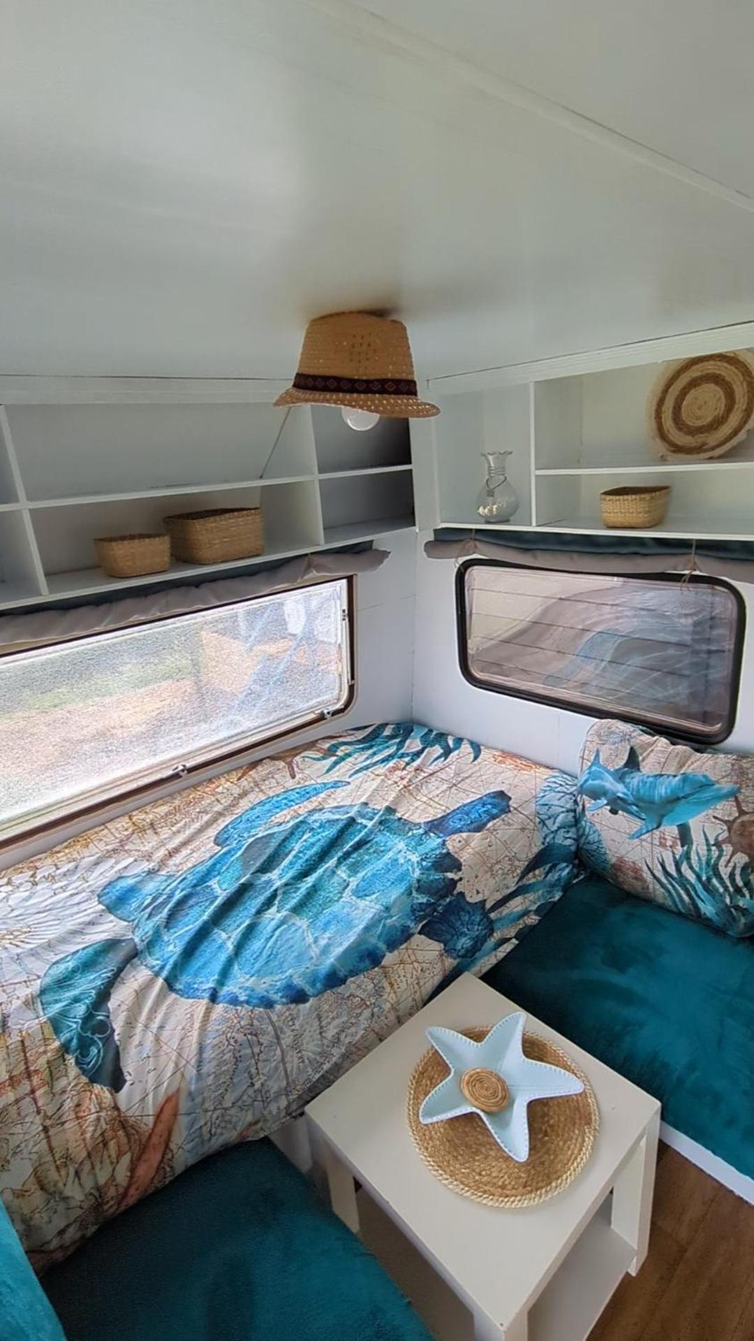 Caravan Zee By Bnb De Kapitein 't Horntje ภายนอก รูปภาพ