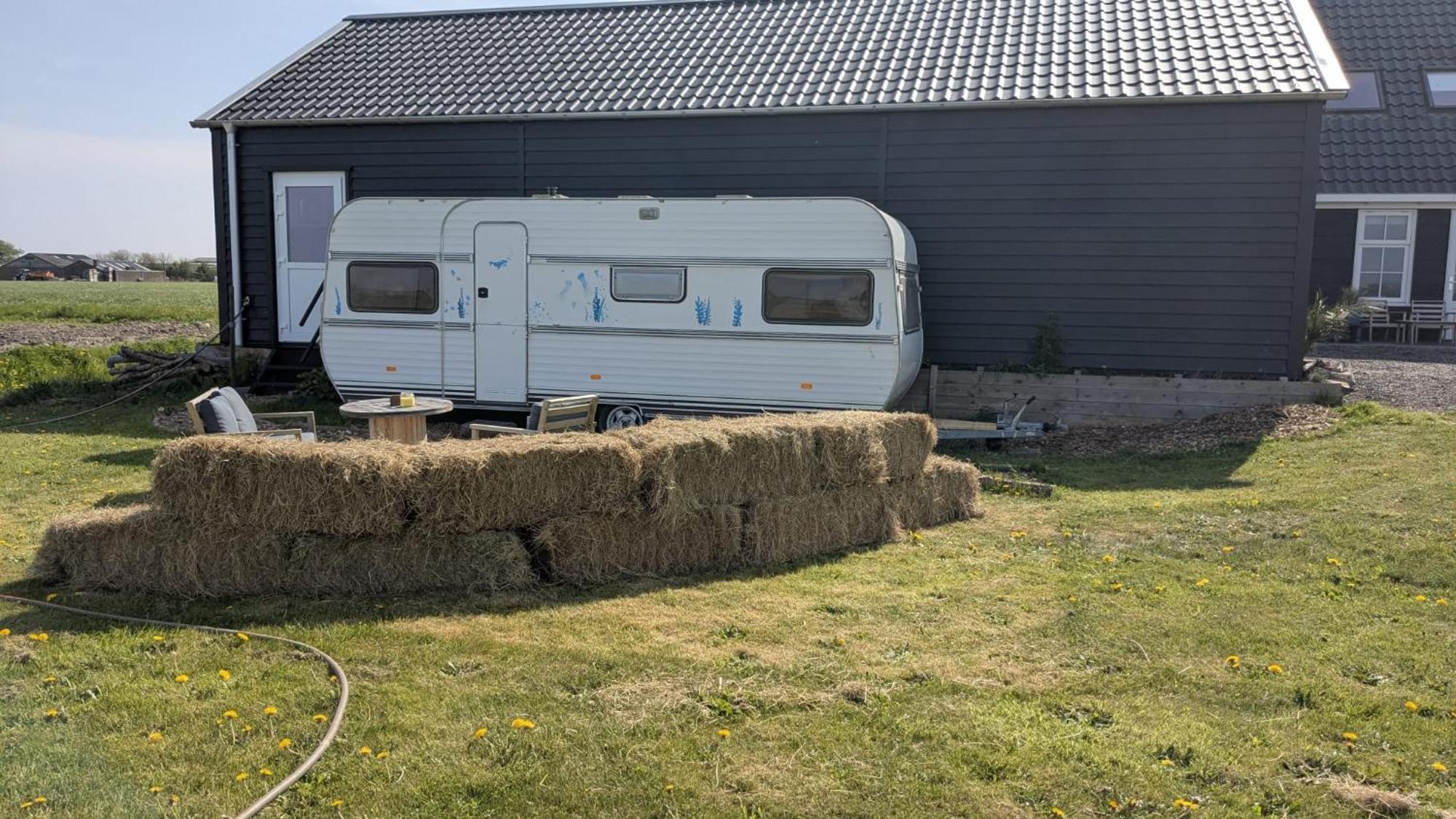 Caravan Zee By Bnb De Kapitein 't Horntje ภายนอก รูปภาพ