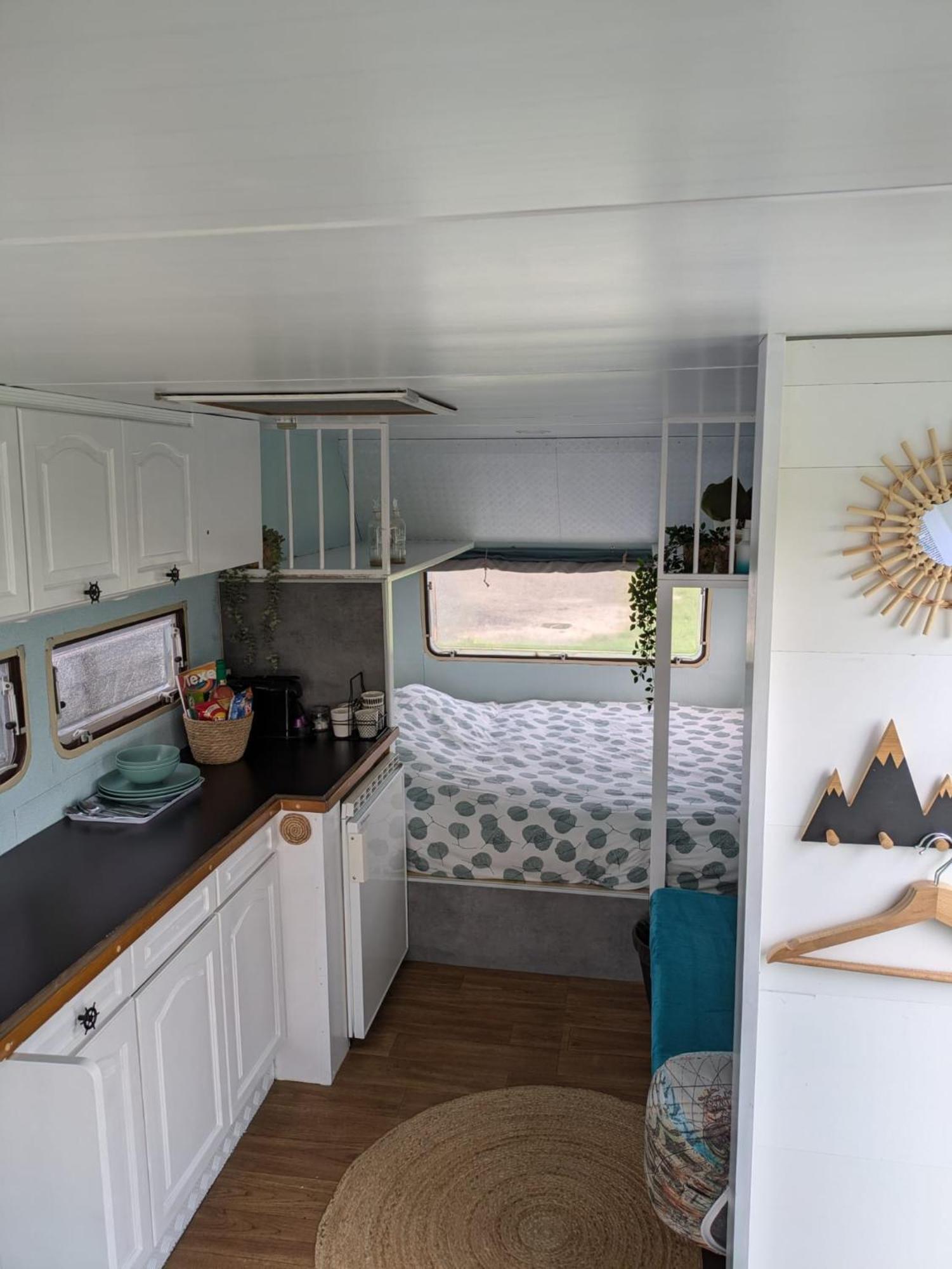 Caravan Zee By Bnb De Kapitein 't Horntje ภายนอก รูปภาพ
