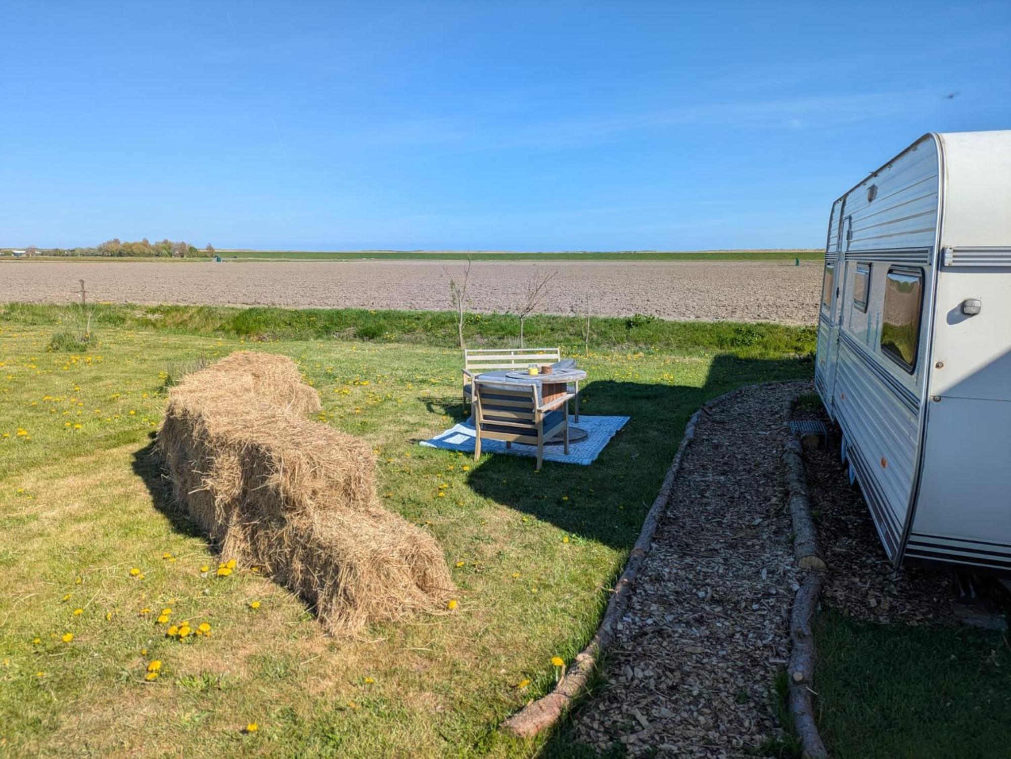 Caravan Zee By Bnb De Kapitein 't Horntje ภายนอก รูปภาพ